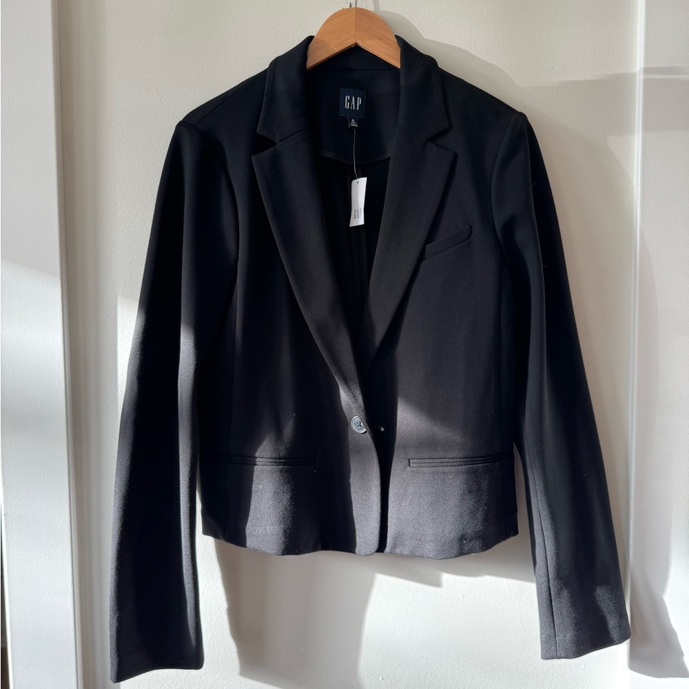 NWT GAP Ponte Cropped Blazer - M Tall